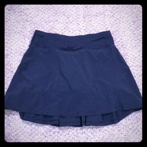 Navy Lululemon Skort